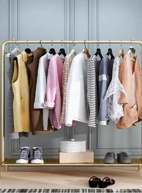 ?帽简架易衣架落DKT地室内挂衣架卧室衣晒服收纳架子家用衣宿舍凉