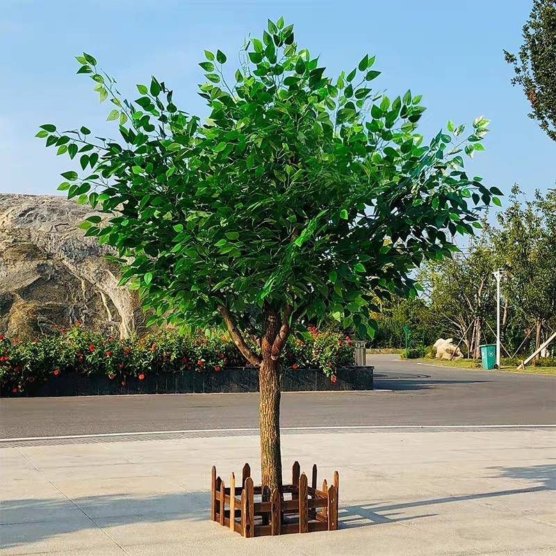 仿树真榕仿真大型植物装饰大厅实仿真榕06树绿植物室内花木假树