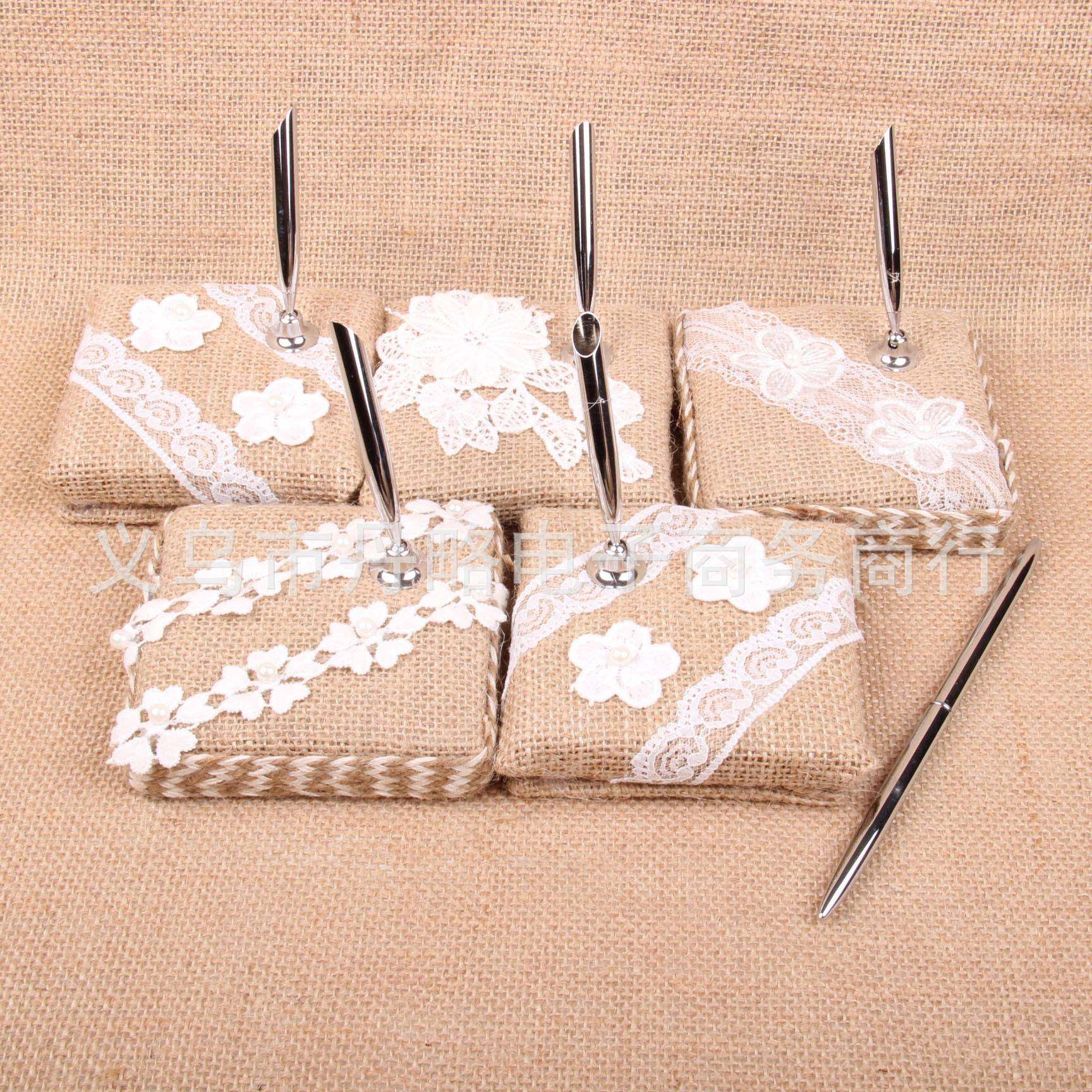 欧美婚笔礼用品花戒手LPG篮捧花套客本麻宾布婚礼装饰,节庆用品/礼品,陪嫁用品套装,淘宝优惠券,粉丝福利购,淘宝优惠卷