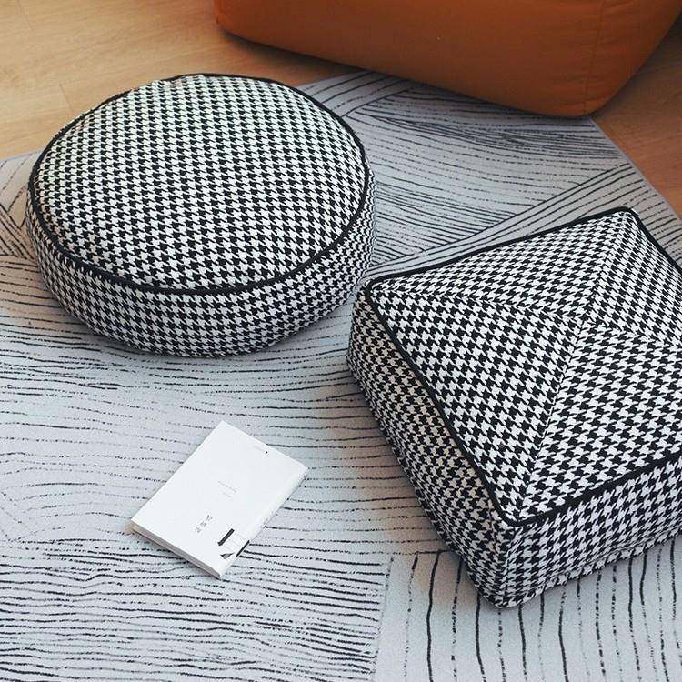 千鸟VFM格可坐窗蒲团地垫垫布艺坐垫上地坐墩榻榻米飘子日式加厚