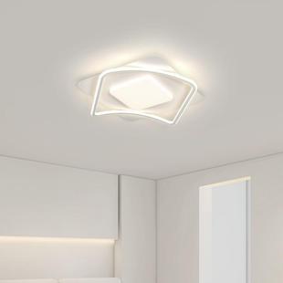 客厅吸主灯现代简约奶油风三室两厅灯具全屋餐套组极合简护眼301