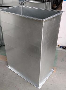 钢工程安装用角铁通风管厂房排风WYF除尘道形镀锌角法兰矩风管