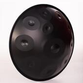 手碟品handpan11音道12音黑氮HXK化色手碟鼓鼓乐器空灵鼓新锻打碟