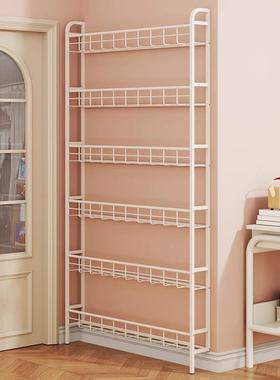 门纳超薄置物架家用落地易极窄夹缝后墙上壁挂收柜儿童YSJ09180落