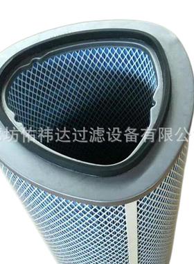 角三形阻燃除尘滤芯滤P034303P03430鼓3覆膜空气高炉风机焊烟除尘