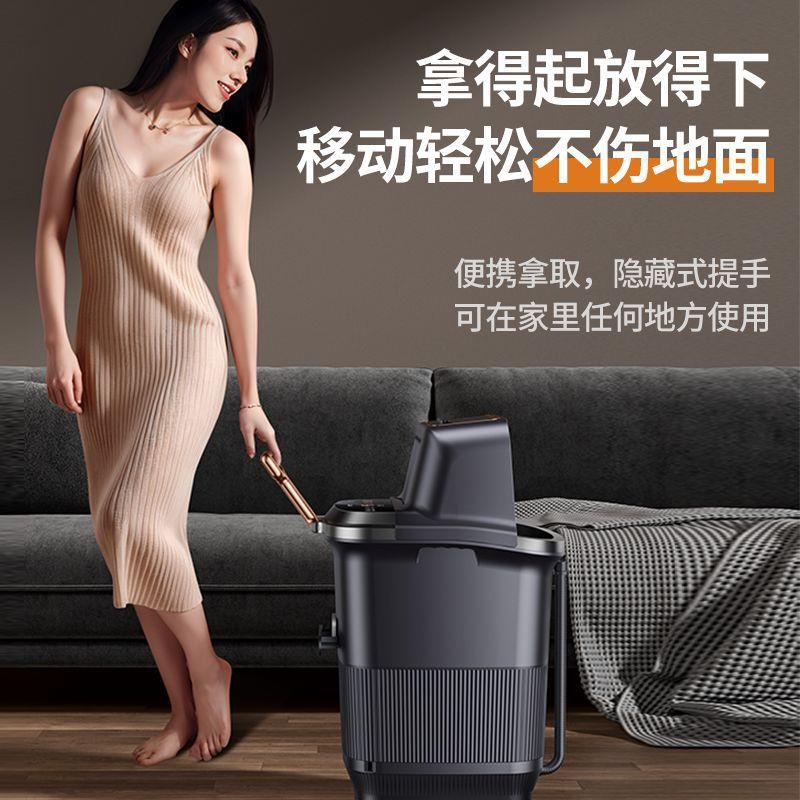 VTT72CM深泡脚桶温全自恒加热足底按摩器RHE家超用过膝养动生足浴
