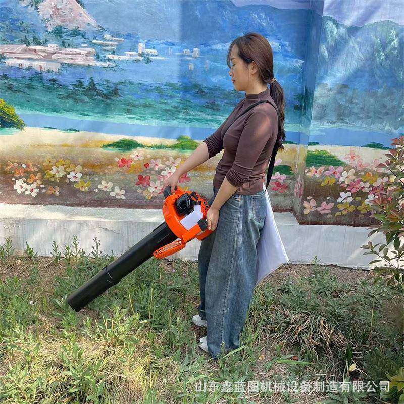 新款小型ABF汽油力吹风吸风叶机多功能力动灭火除雪道路清风扫吹
