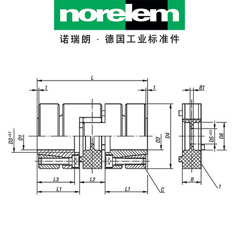 nrelem德国原厂供LM23N021697套筒o压环弹性体爪式联轴直器