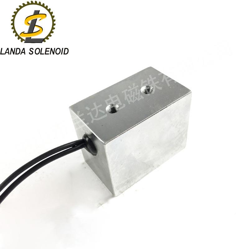兰H5盘03040流吸盘式电磁铁达方形H503040-吸电磁铁12V2直4V门吸