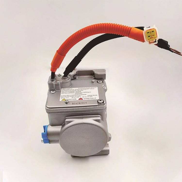 新能源汽车电动压缩12v2机4v48v220v320ES21F012v5动4旋0v车载电