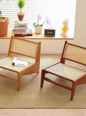 躺椅子欧美民XVQ宿休沙闲椅人藤编椅子阳台沙发椅懒椅客厅单人发