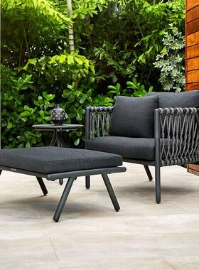 别户外tb-64313编沙发茶几家具墅藤桌组合三件套露台花园阳台藤酒