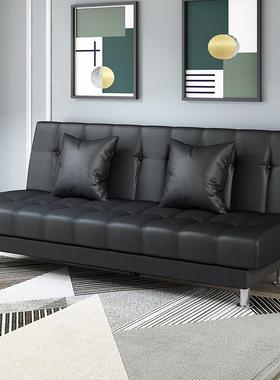 PU油蜡皮艺小户沙发皮人三人两用多功型能FJC可折叠简易沙发床双