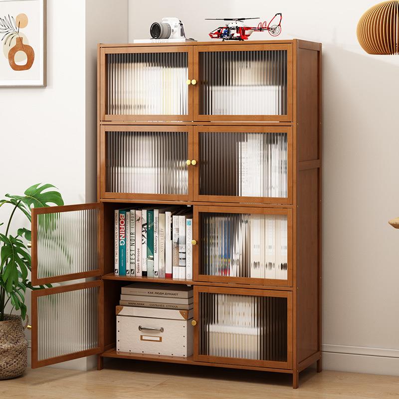 门客书架置物架防落地家用厅带靠墙收纳尘儿无品牌/童简易多层储