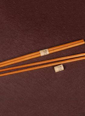 厂家直短筷供子套定制日式HBI烤肉筷套迷L你子套印O筷GO简约筷子