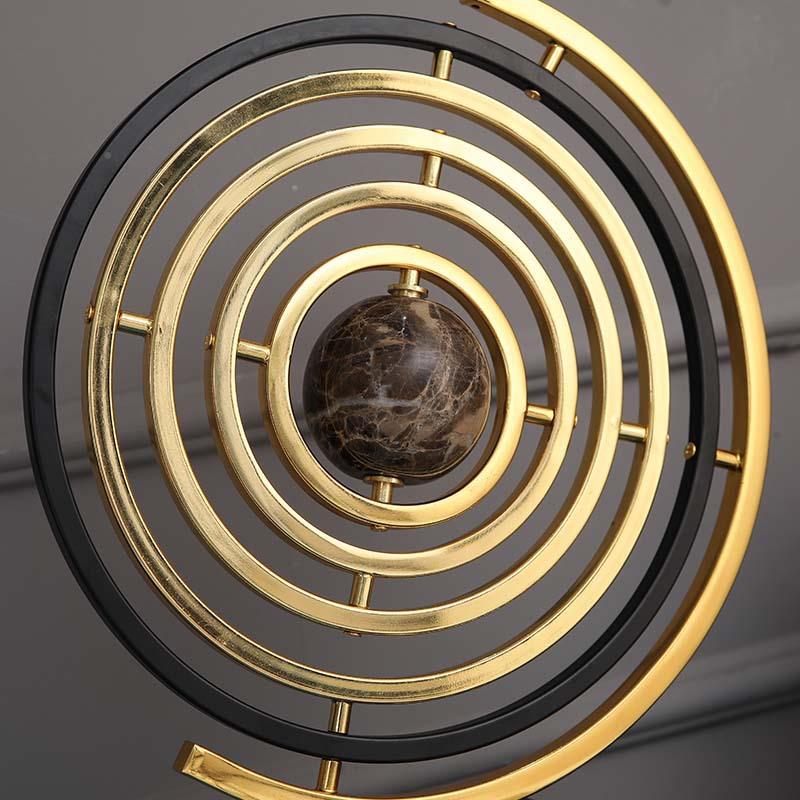 欧式办公室客桌面装饰MKR品地球仪厅摆件美式电视柜酒柜书房轻摆