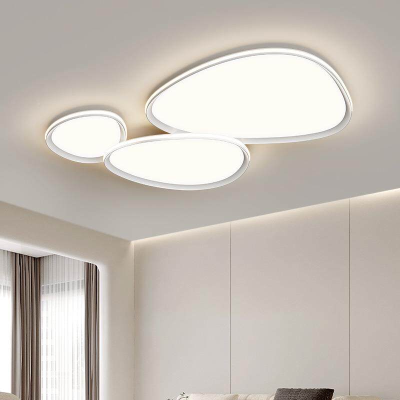 客厅吸顶无品牌/灯广东中山灯具代简大气鹅卵石主款灯202约5年新