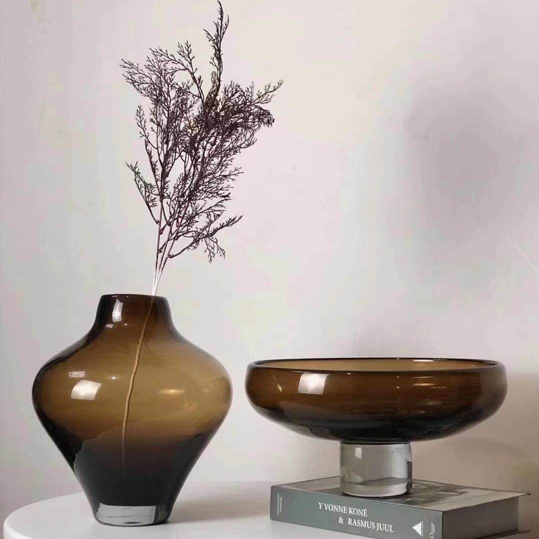 现奢样板房饰客厅餐厅装摆件家居饰无品牌/品代纯手轻工水晶玻璃