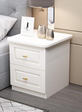 头柜迷你简约现小型床超窄柜30/3代5/40cm宽轻卧室床奢LEV边柜夹