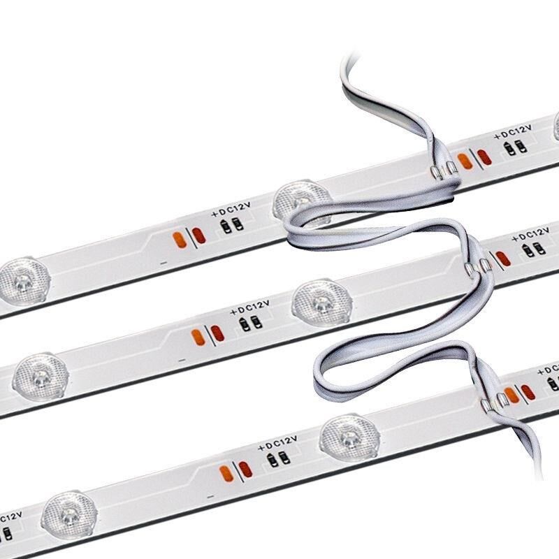 led漫反射灯条灯带卷帘软膜灯箱uv卡布12v防水广告模组光源3030