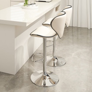 吧台椅家用e高脚凳椅子高脚椅升降靠背椅前台坐椅酒吧椅凳子吧台