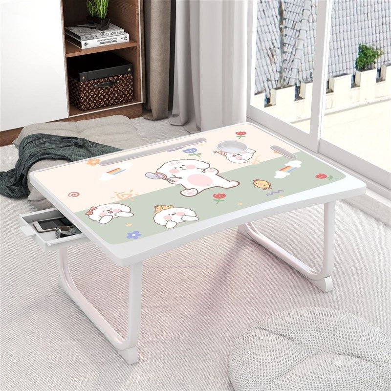 床上用折叠书桌电脑桌宿舍大学生炕桌儿童桌椅学习懒人笔记本电脑,3C数码配件,笔记本膝上桌,淘宝优惠券,粉丝福利购,淘宝优惠卷