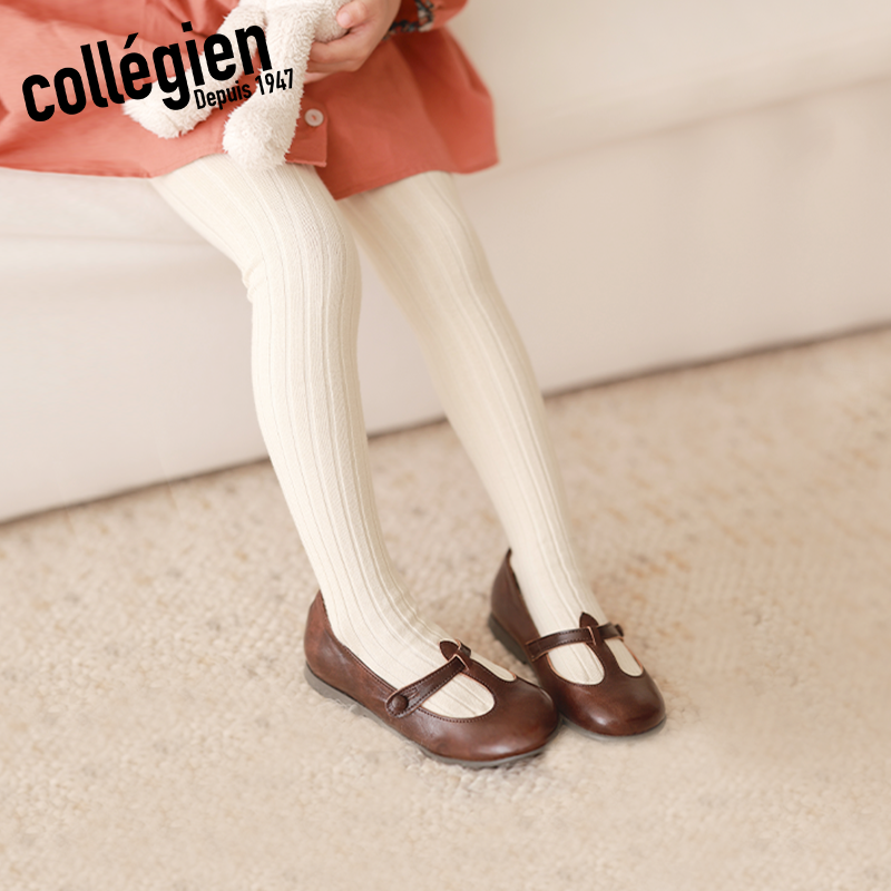 Collegien女童连裤袜春外