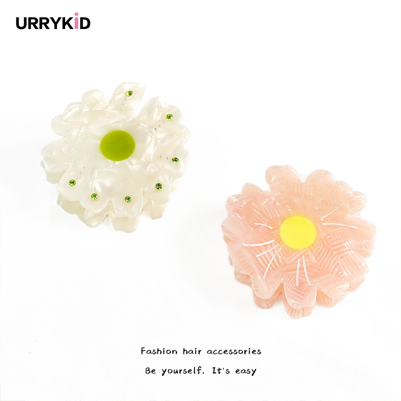 URRYKID原创设计花朵抓夹