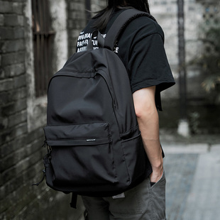 书包男生初中生高中日系休闲双肩包大学生电脑背包简约出行旅行包
