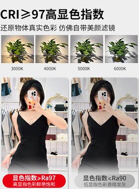 繁简商用明装筒灯led商场服装店铺高亮F15W18W24W天花灯免开孔