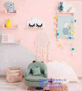 儿童实景设计摄影棚婚纱工作室拍照写真影楼装 制作 修店面2020新款