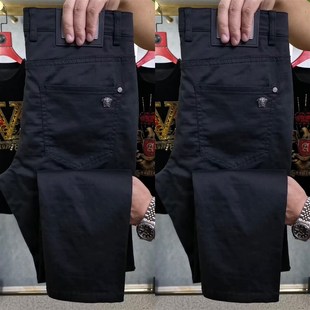 黑色直筒裤 商务休闲裤 潮流男裤 子百搭西裤 2205欧货秋季 男长裤 男士