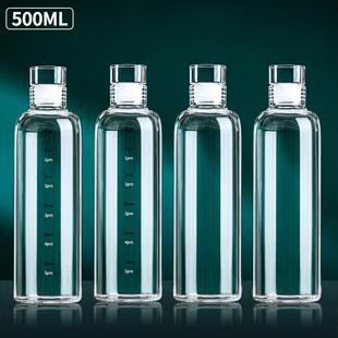 高品质装酒玻璃瓶空酒瓶高档密封食品级白酒储酒器泡W酒小酒壶油