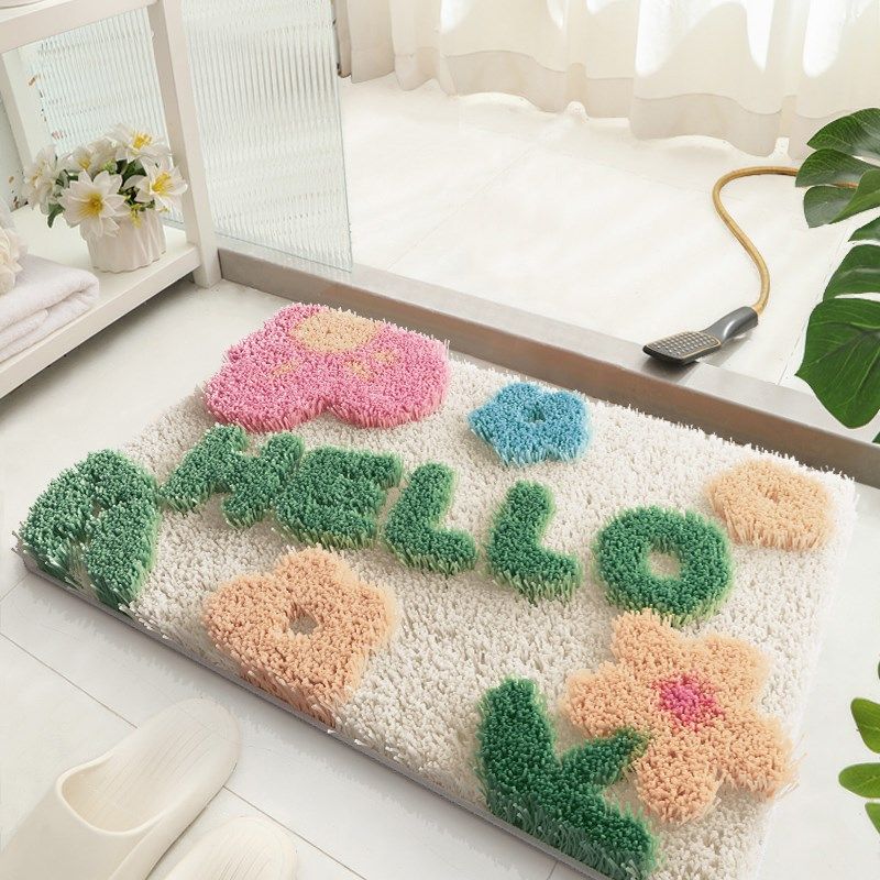 吸水浴室垫卫生间门口防滑脚垫家用小清新门口垫厕所门口耐脏地毯,家庭/个人清洁工具,地垫,淘宝优惠券,粉丝福利购,淘宝优惠卷