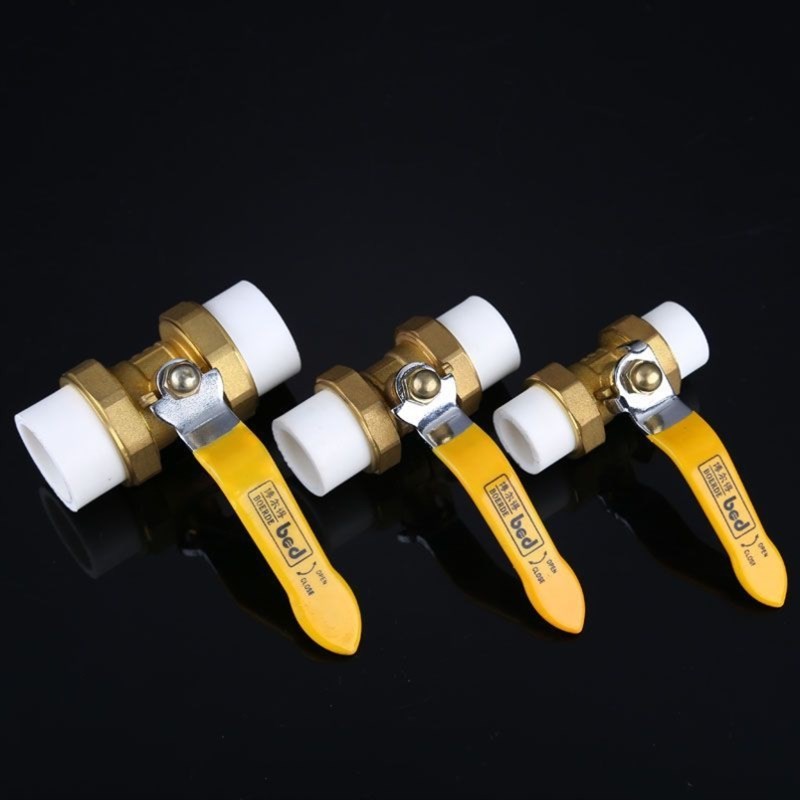 PPR活接阀门全铜球阀焊接v热熔球阀4分6分1寸活接球阀自来水阀门