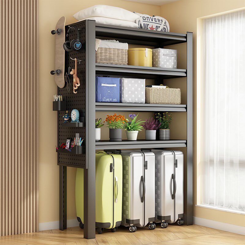 下空式行李箱置物架家用收纳架阳台洗衣机架子靠墙储物厨房高脚架