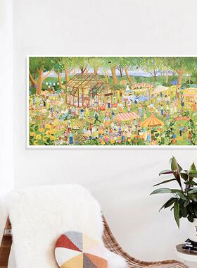 5ZW拼图框1000片81.3*40.649x68裱框架300600800拼图相框