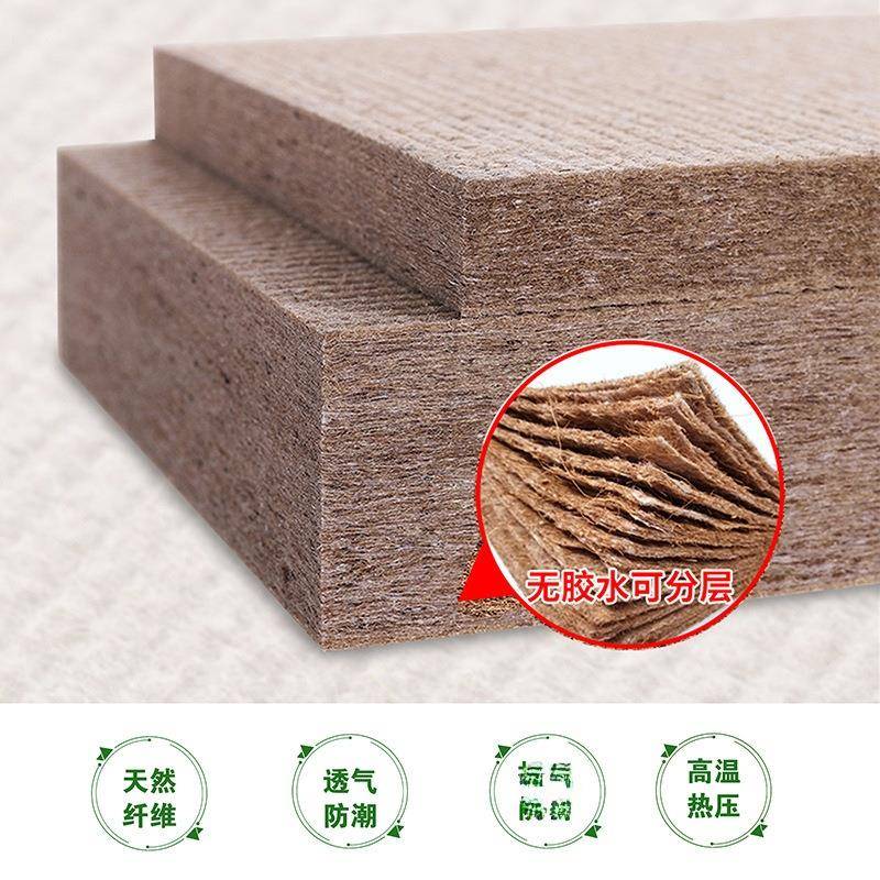 天然全黄麻棕垫无胶儿童床垫1.2m1.5米1.8薄偏硬棕榈垫子直销直销