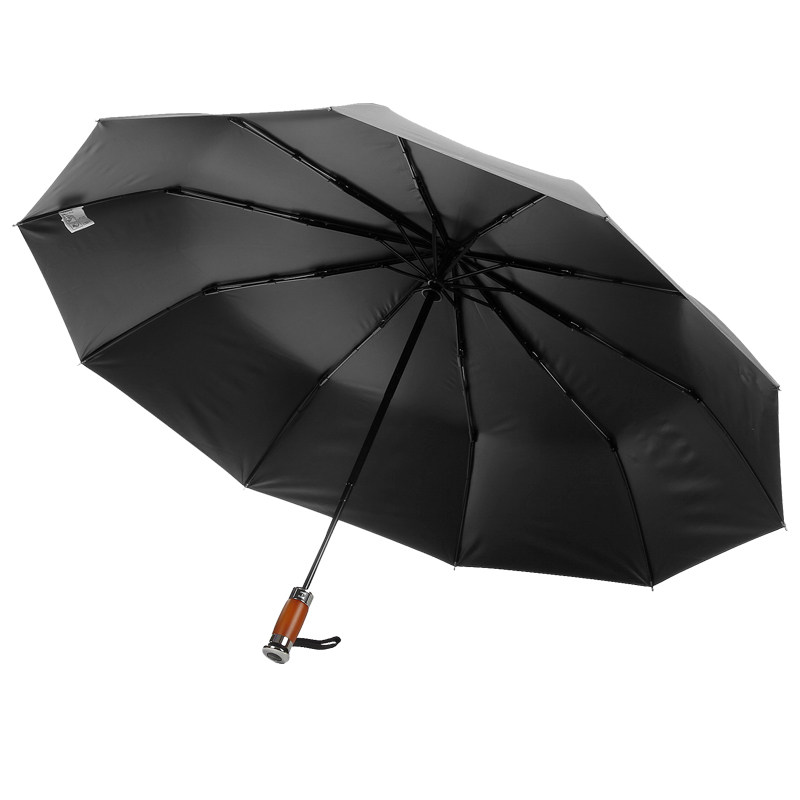 帅气十骨遮阳太阳伞超大抗风三折叠全自动防晒防紫外线男女晴雨伞