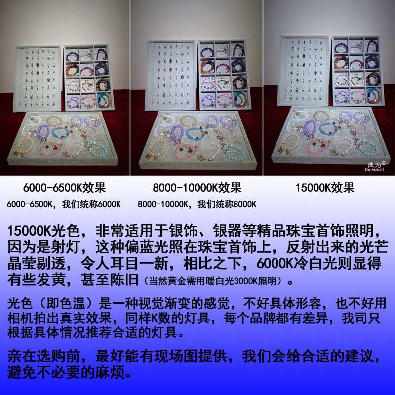 银饰店蓝光LED射灯30W银器店10000K 12000K 15000K 18000K射灯泡