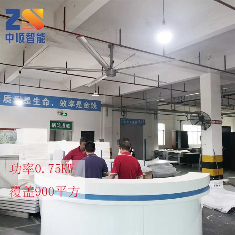 广东 中顺工业大吊扇生产厂家 家具厂工业风扇 厂家直销 价格实惠