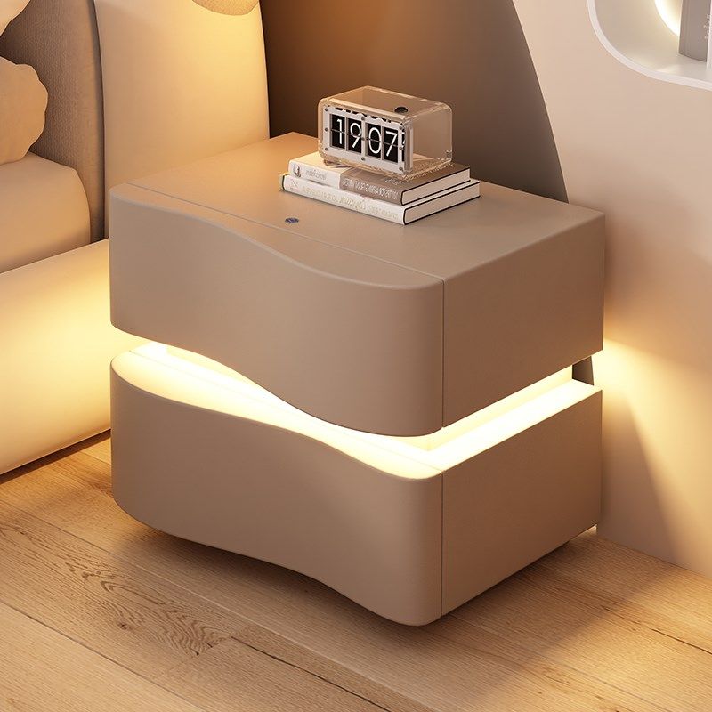 吉林床头柜家用智能现代简约大容量卧H室收纳储物柜小户型床边柜,住宅家具,床头柜,淘宝优惠券,粉丝福利购,淘宝优惠卷