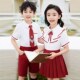 幼儿园园服夏装 英伦风小学生毕业班服 男女童六一合唱演出礼服夏季