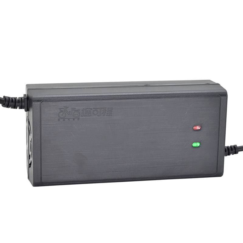 控可程12V48V60V72V三轮车电动车智能自动关机静音铅酸电池充电器