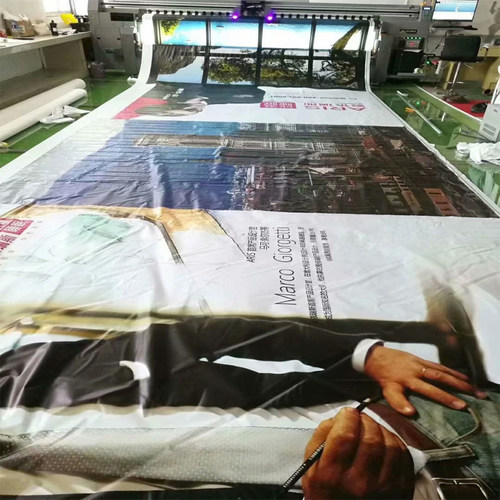 巧匠新款户外通用卡布广告UV软膜天花灯布高清灯箱画面喷绘