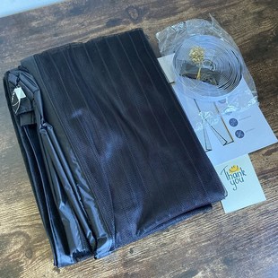 一窝疯抢 出老美夏天防蚊自吸门帘磁性纱门免打孔自粘珠帘子