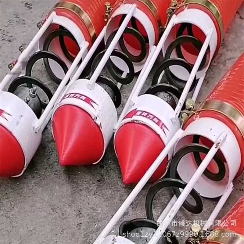 玉米装车软管吸粮机380V双管双向中驱吸沙机弹簧蛟龙抽粮机