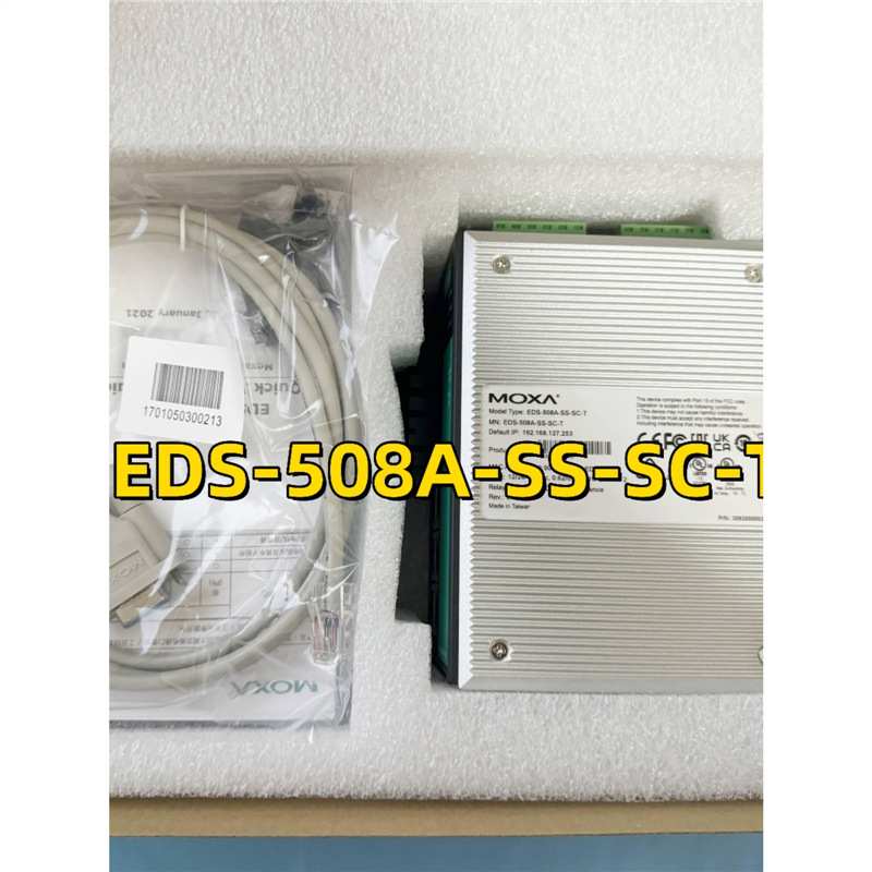 MOXA EDS-508A-SS-SC-T 工业交换机现货 五年质保
