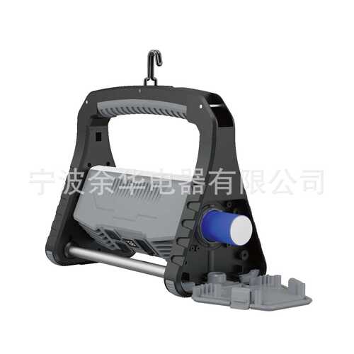 新款大流明LED手提工作灯 电量数字显示带挂钩可360°旋转探照灯