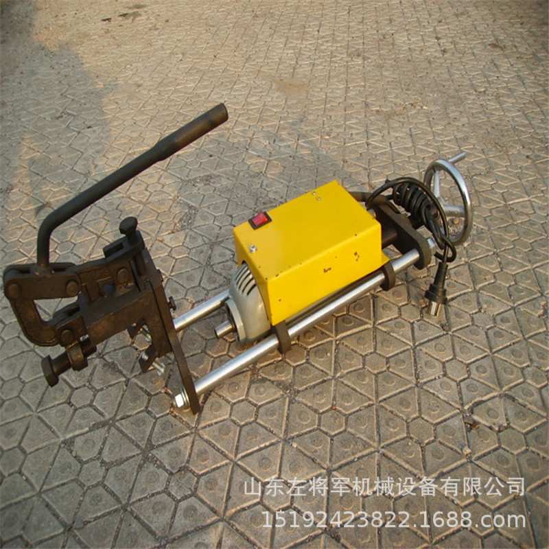 DGZ-23电动钢轨钻孔机 空心钻头钻孔机钢轨打孔手提式钢轨钻孔机